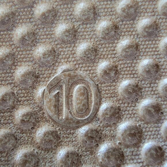 Island Slipper Wedge 3" Heel Sandals Womens Sz 10 Hawaiian Made In Hawaii USA - Picture 10 of 12